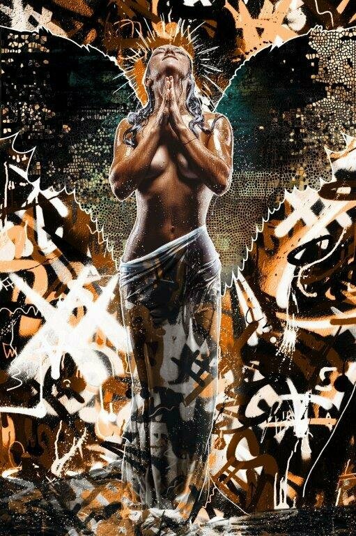 #FenneArt  #GINVIArt  #UrbanAngel  #GraffitiMeetsSpirituality  #VrouwelijkeKracht  #StatementKunst  #StreetArtVibes  #ExclusieveKunst  #KunstVoorInterieur  #EpoxyArt  #BladgoudKunst  #SensualArt  #ModerneKunst