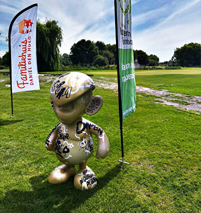 hitland, goededoel, binkie, ginvi, kunst op maat, xl binkie, Alpe d’HuZes, Stichting Rotterdam Fund Racers, jordex