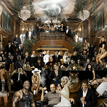 famouse famousepeopleart laatsteavondmaal jameschiew collageart collageartbekendemensen epoxyart gallery artgallery maatwerkkunst kunstopmaat